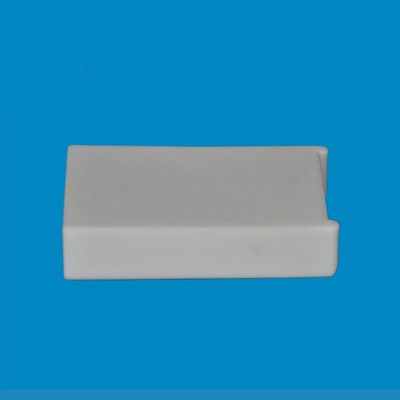 95% Alumina Ceramics Parts White High Electrical Insulation Size Customized