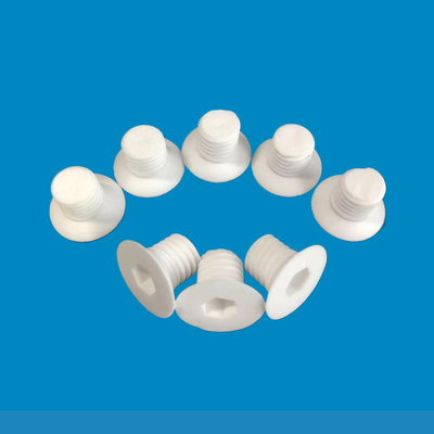 95% Alumina Ceramics Customized products 1600℃ Maximum Use Temperature High Hardness Resistance