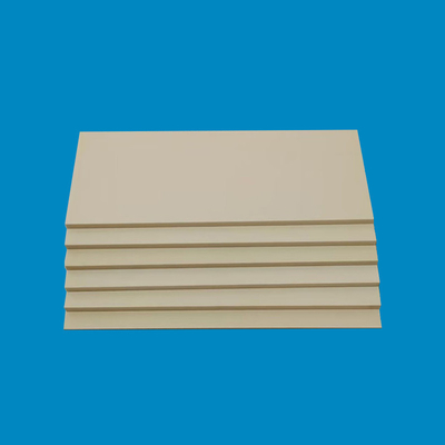 99% Ceramic Alumina Custom Sheet Parts Products White Yellow ODM
