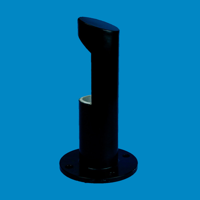 Alumina Ceramic Lined Pipe Elbows Conveying Pipeline Alkali Acid Resistance