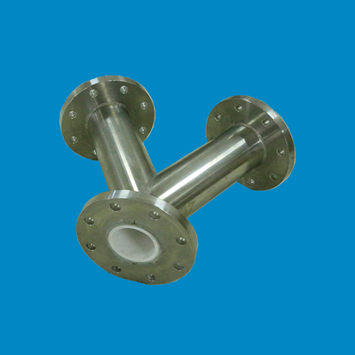 Lightweight Coated Alumina Ceramic Lined Pipe For Material Transportation