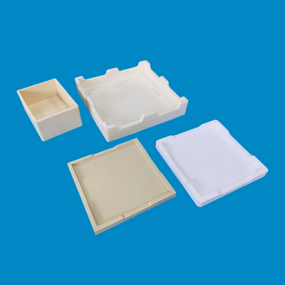 OEM Mullite Ceramic Al2o3 Alumina Crucible For Kiln Refractory