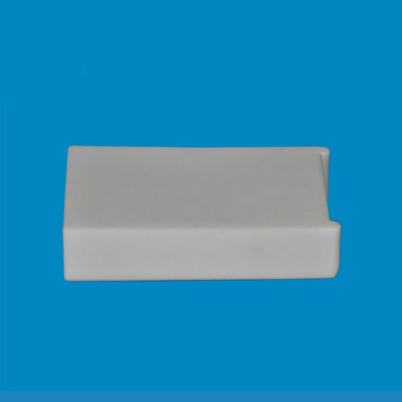 95% Alumina Ceramics Parts White High Electrical Insulation Size Customized
