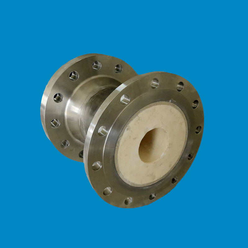 Flex Resilient Steel Alumina Ceramic Lined Pipe Corrosion Resistance OEM