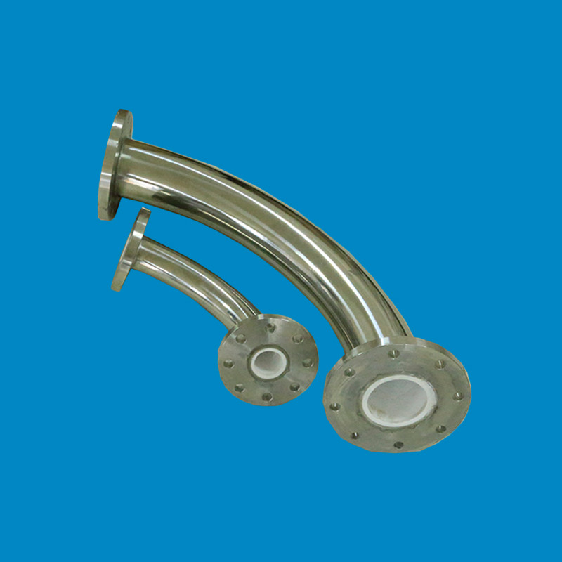 Powder Conveying steel AL2O3 Ceramic Lined Pipe Wear Resistant Pipeline Customized