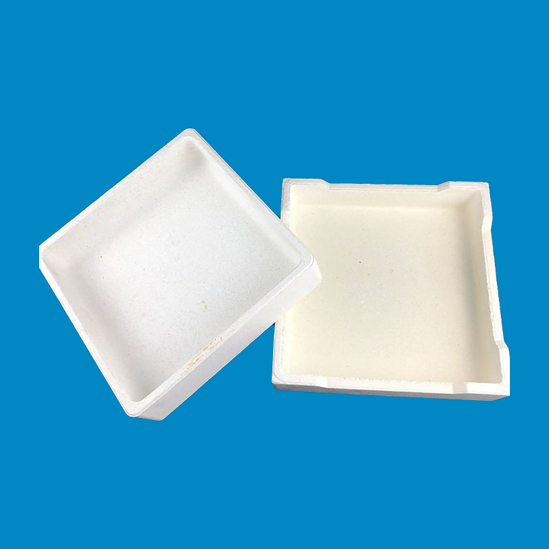 Refractory Clay Ceramic Melting Alumina Crucible Kiln Tool ODM